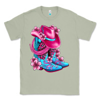 Matcha valentine cowboy boots and hat olivia Classic Tee - OliviaCreatesArt