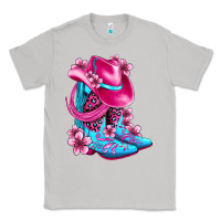 Moon Dust valentine cowboy boots and hat olivia Classic Tee - OliviaCreatesArt