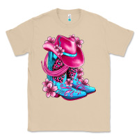 Mushroom valentine cowboy boots and hat olivia Classic Tee - OliviaCreatesArt