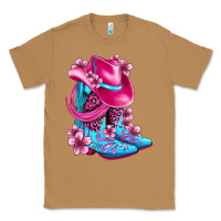 Toasted Coconut valentine cowboy boots and hat olivia Classic Tee - OliviaCreatesArt
