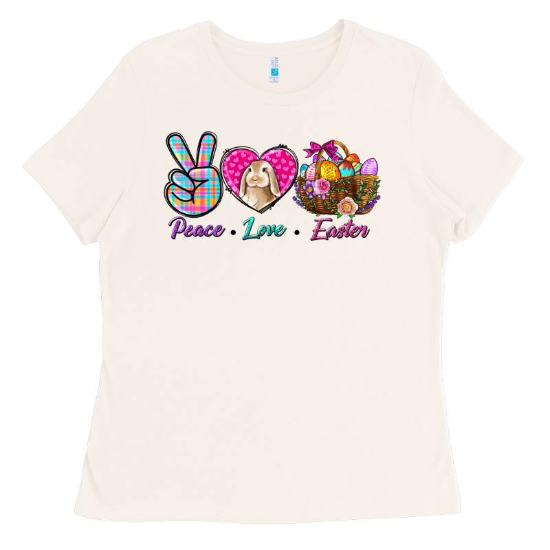 Peace Love Easter Ladies Tee by BundleAndBundleShop | Teevron
