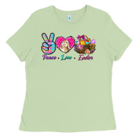 Matcha Peace Love Easter Ladies Tee - BundleAndBundleShop