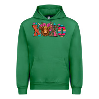 Emerald xoxo valentine's day highland cow Urban Hoodie - Jasminsmagicworld