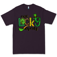 Plum One lucky mom St. Patrick's Premium Tee - OliviaCreatesArt