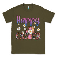 Army Green happy easter cross Classic Tee - Artiststas