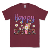 Burgundy happy easter cross Classic Tee - Artiststas