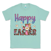 Seafoam happy easter cross Classic Tee - Artiststas