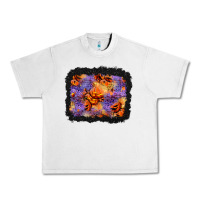 Lunar Rock halloween pumpkin and leopard background Urban Heavy Tee - BundleAndBundleShop