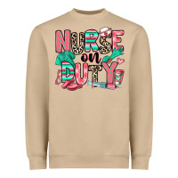 Mushroom nurse on duty Heavyweight Sweatshirt - RanaPortraitStore