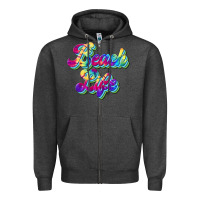 Charcoal Heather beach life Zipper Hoodie - JahusDesignShop
