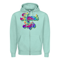 Seafoam beach life Zipper Hoodie - JahusDesignShop
