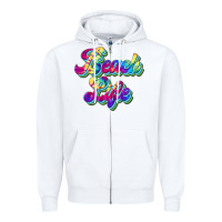 White beach life Zipper Hoodie - JahusDesignShop