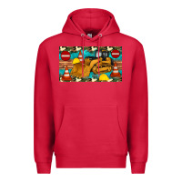 Cardinal bulldozer sippy Premium Hoodie - Artiststas