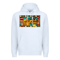 White bulldozer sippy Premium Hoodie - Artiststas