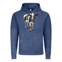 Vintage Denim Holstein Bull Vintage Hoodie - LillyAllenDesigns