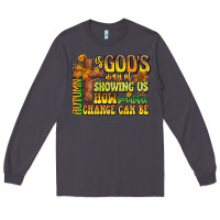 Smoke Autumn Is God's way Of Showing Us How Beautiful Ch Long Sleeve Tee - CowhideDigitalArt