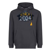 Smoke senior 2024 graduation Heavyweight Hoodie - RanaPortraitStore