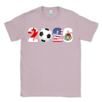 Lilac North America 2026 Football  Canada USA Mexico Soccer Classic Tee - maiPhamDesign