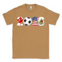 Toasted Coconut North America 2026 Football  Canada USA Mexico Soccer Classic Tee - maiPhamDesign