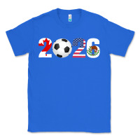 True Royal North America 2026 Football  Canada USA Mexico Soccer Classic Tee - maiPhamDesign