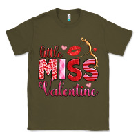 Army Green little miss valentine Classic Tee - OliviaCreatesArt