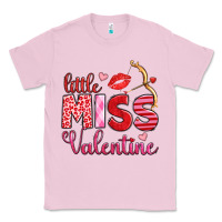 Bubblegum Pink little miss valentine Classic Tee - OliviaCreatesArt