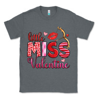 Charcoal Heather little miss valentine Classic Tee - OliviaCreatesArt
