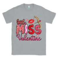 Heather Grey little miss valentine Classic Tee - OliviaCreatesArt