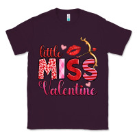 Plum little miss valentine Classic Tee - OliviaCreatesArt