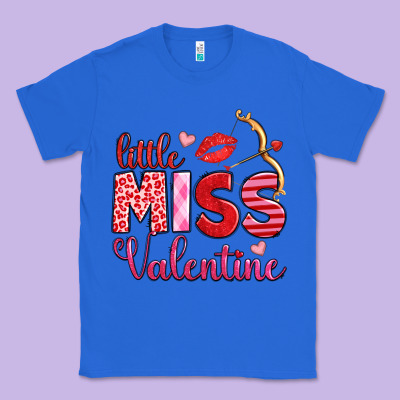 Little Miss Valentine Classic Tee Designed By Oliviacreatesart