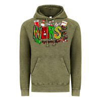Vintage Olive Nurse Juneenth Vintage Hoodie - CowhideDigitalArt