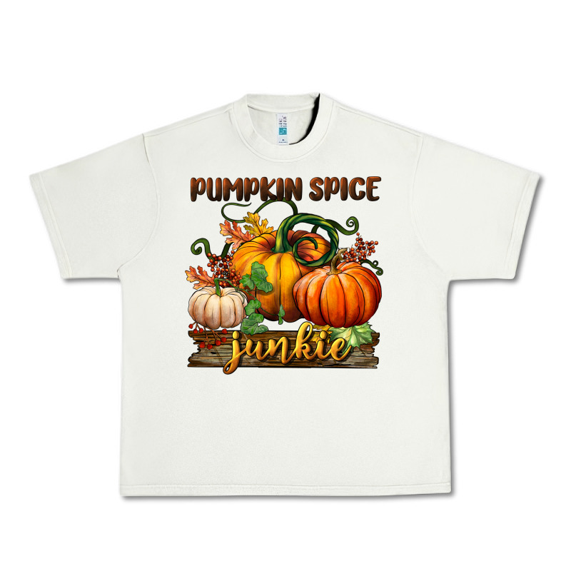Pumpkin Spice Junkie Urban Heavy Tee by BundleAndBundleShop | Teevron
