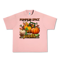 Salmon pumpkin spice junkie Urban Heavy Tee - BundleAndBundleShop