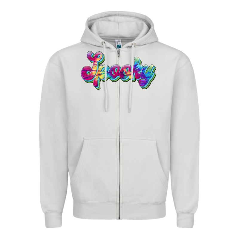 Spooky Zipper Hoodie by JahusDesignShop | Teevron