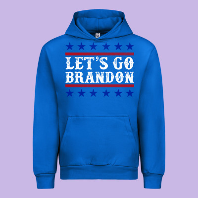 Let's Go Brandon Urban Hoodie Designed By Jasminsmagicworld