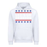 White Let's Go Brandon Urban Hoodie - Jasminsmagicworld