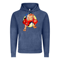 Vintage Denim #rikishi rank sumo Vintage Hoodie - linhVisuals