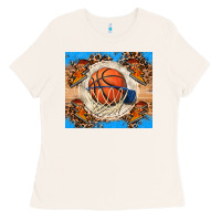 Bone basketball Ladies Tee - FaDigitalArtStudio