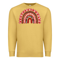 Antique Gold valentines day rainbow Premium Sweatshirt - RanaPortraitStore