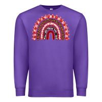 Purple valentines day rainbow Premium Sweatshirt - RanaPortraitStore
