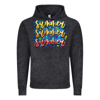 Vintage Black Summer Summer Summer Vintage Hoodie - CowhideDigitalArt