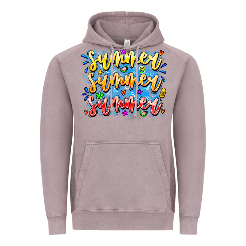 Summer Summer Summer Vintage Hoodie by CowhideDigitalArt | Teevron