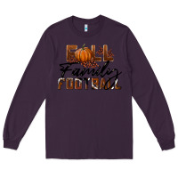 Plum Fall Family Football Long Sleeve Tee - LillyAllenDesigns