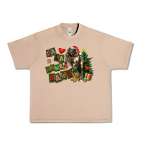 Burro Fa La La Trex Christmas Urban Heavy Tee - FaDigitalArtStudio