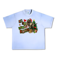 Grape Ice Fa La La Trex Christmas Urban Heavy Tee - FaDigitalArtStudio