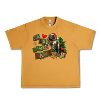 Peanut Butter Fa La La Trex Christmas Urban Heavy Tee - FaDigitalArtStudio
