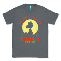 Charcoal Heather Peanuts, Great Pumpkin Believer Since 1966 Halloween Classic Tee - maiPhamDesign