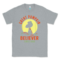 Heather Grey Peanuts, Great Pumpkin Believer Since 1966 Halloween Classic Tee - maiPhamDesign