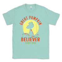 Seafoam Peanuts, Great Pumpkin Believer Since 1966 Halloween Classic Tee - maiPhamDesign