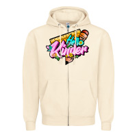 Sandshell hello kinder Zipper Hoodie - JahusDesignShop